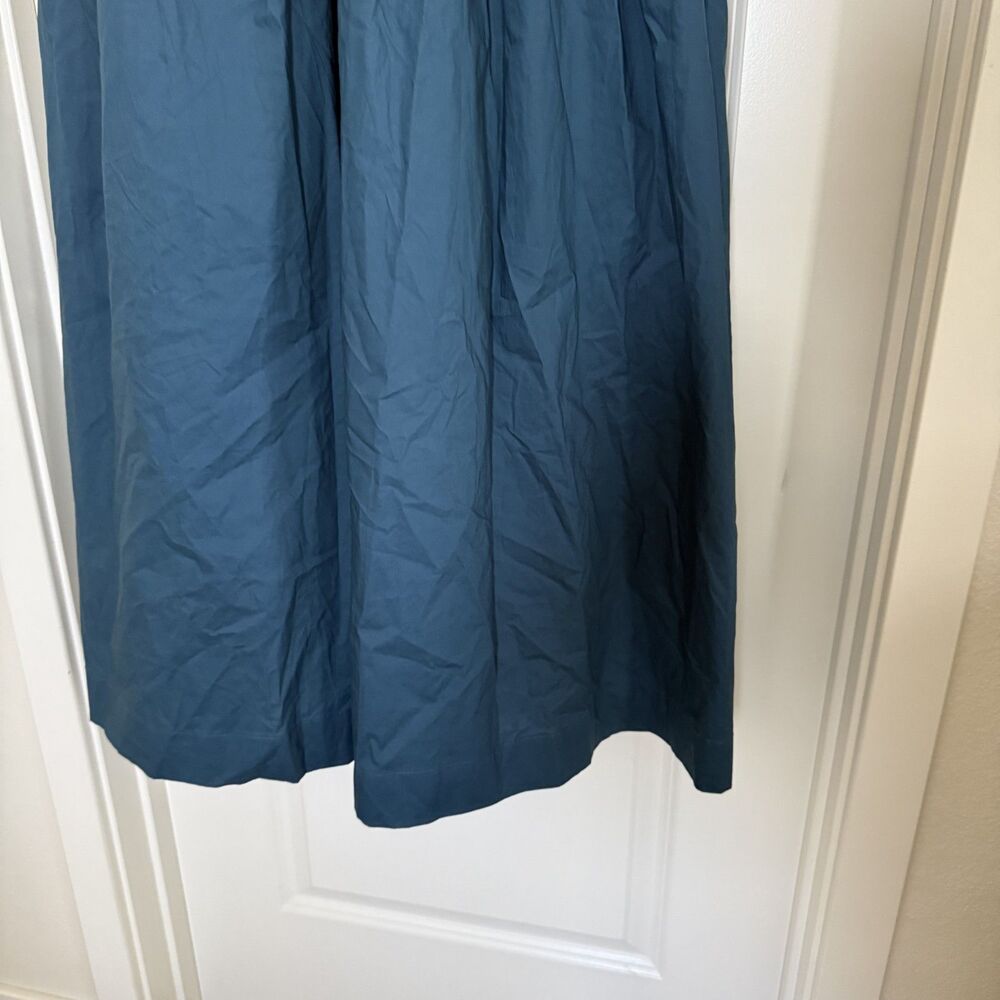 NWT Nordstrom En Saison Lafayette Mixed Media Maxi dress medium teal - Picture 6 of 14